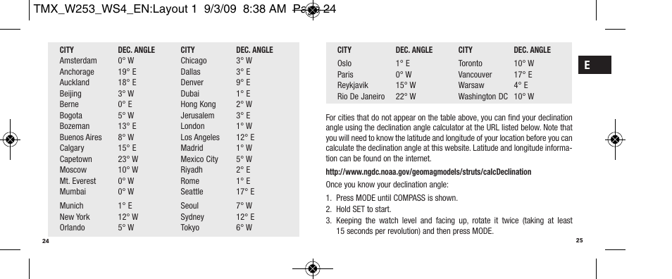 Timex Expedition WS4 User Manual | Page 15 / 25