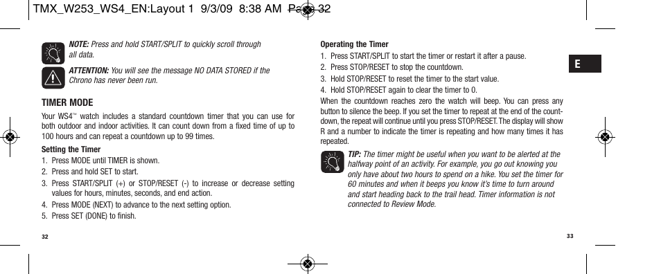 Timex Expedition WS4 User Manual | Page 19 / 25