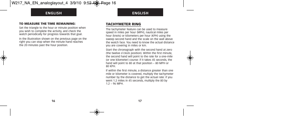 Timex 111-095009 User Manual | Page 12 / 16