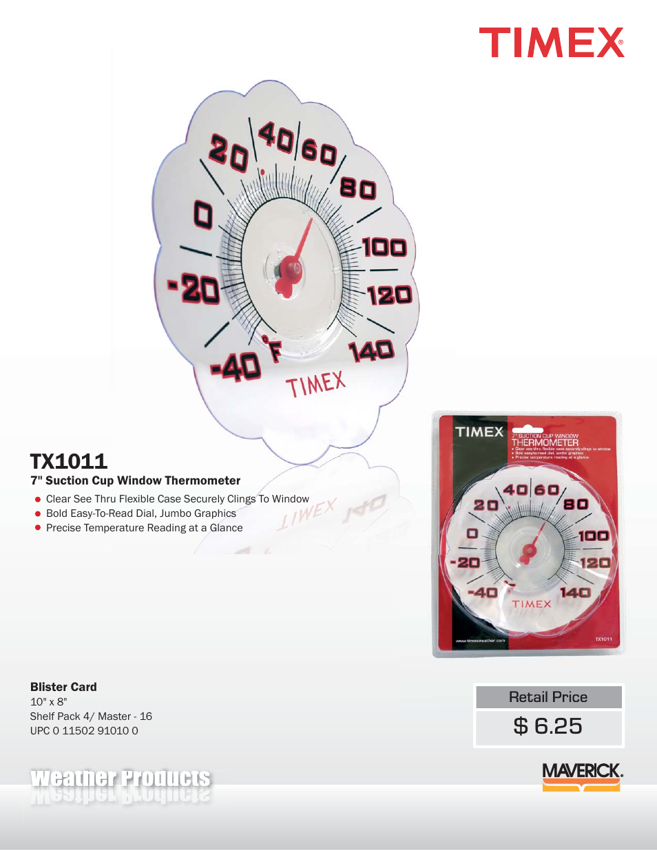 Timex TX1011 User Manual | 1 page