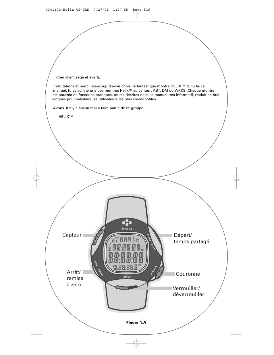 Timex Helix User Manual | Page 16 / 46