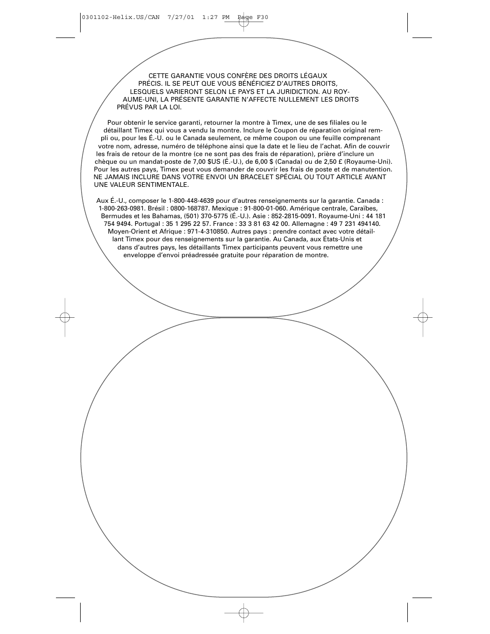 Timex Helix User Manual | Page 30 / 46
