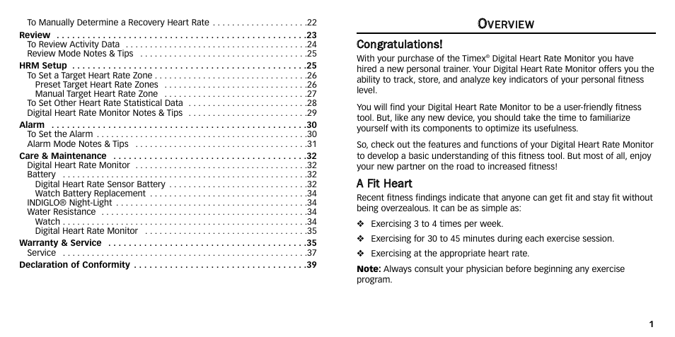 Timex NA685-095000 User Manual | Page 3 / 23