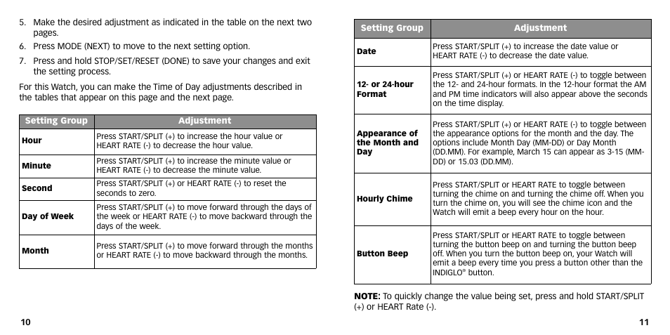 Timex NA685-095000 User Manual | Page 8 / 23