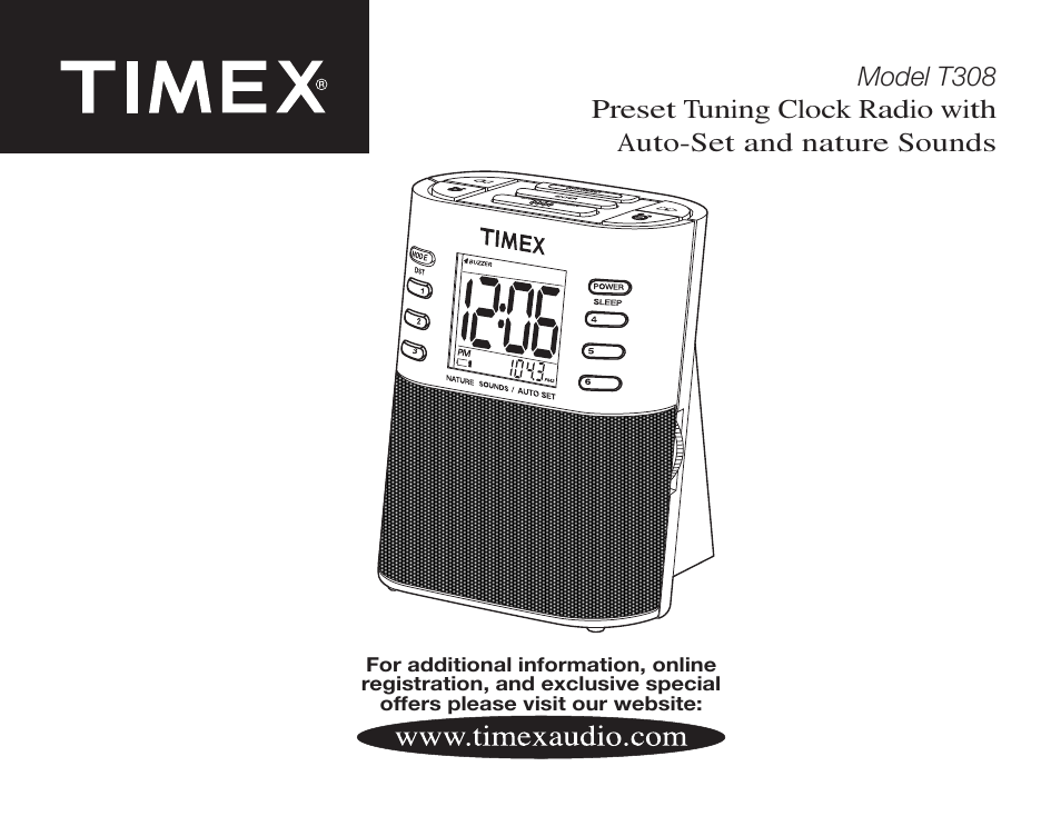 Timex T308 User Manual | 12 pages