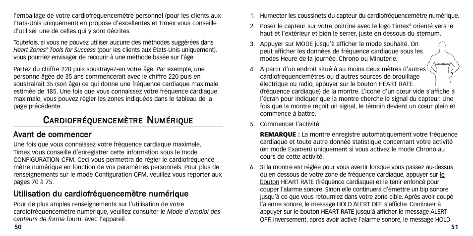 Timex M640 User Manual | Page 100 / 223