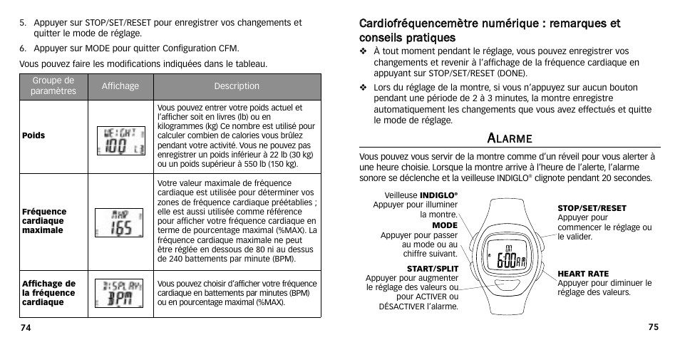 Timex M640 User Manual | Page 112 / 223