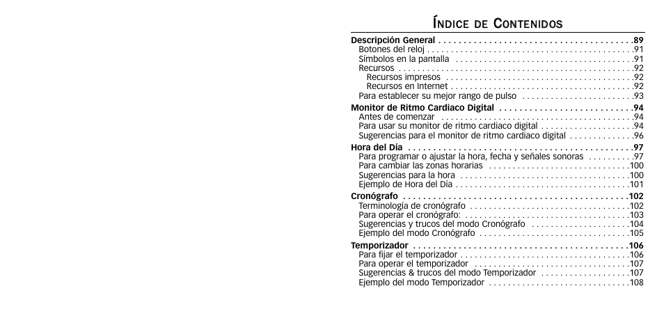 Timex M640 User Manual | Page 118 / 223