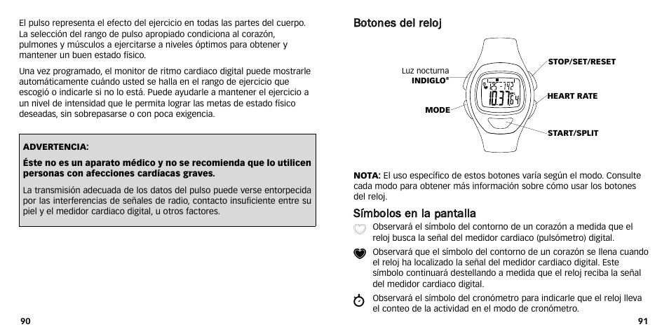 Timex M640 User Manual | Page 120 / 223