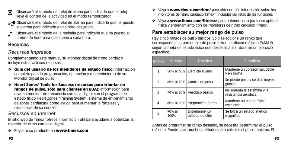 Timex M640 User Manual | Page 121 / 223