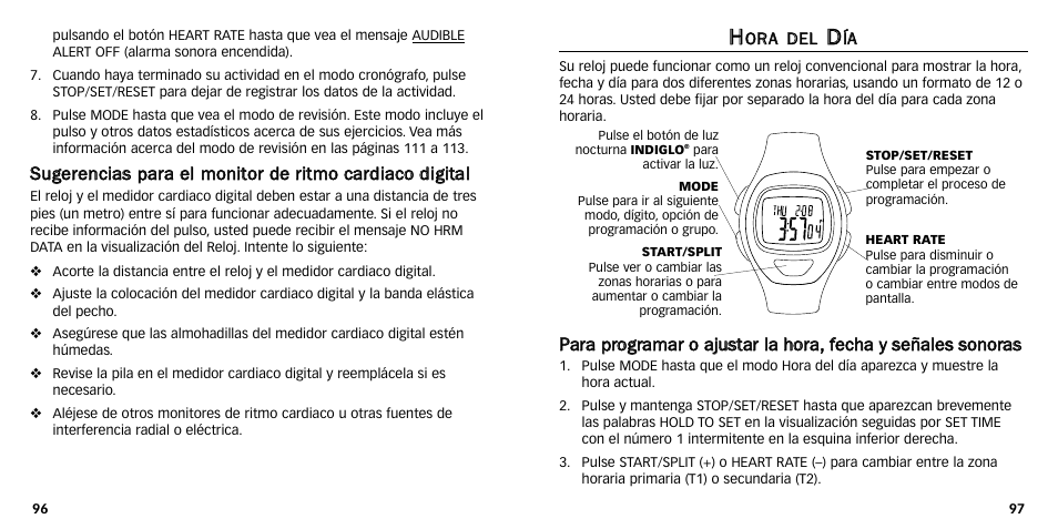 Timex M640 User Manual | Page 123 / 223