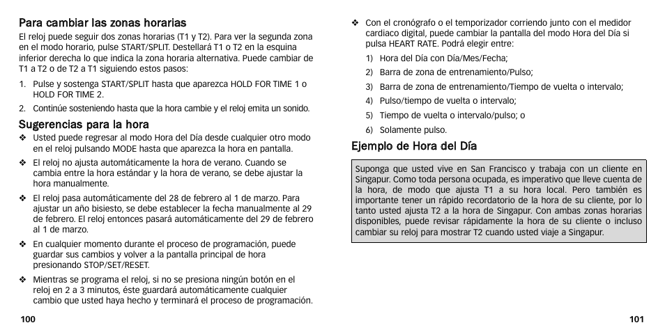 Timex M640 User Manual | Page 125 / 223