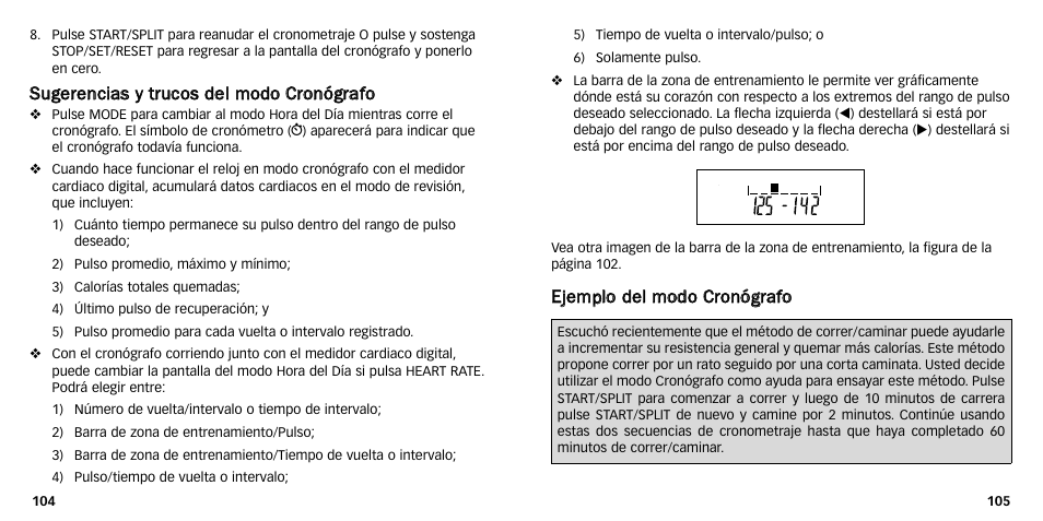 Timex M640 User Manual | Page 127 / 223