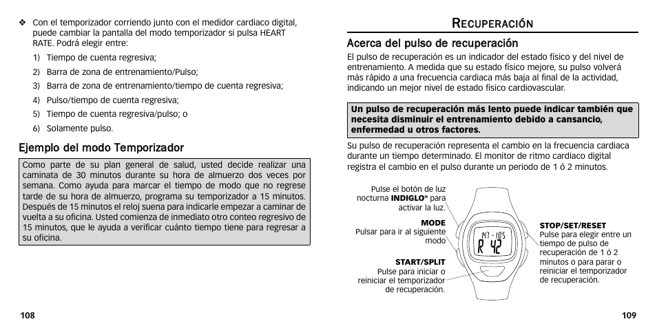 Timex M640 User Manual | Page 129 / 223