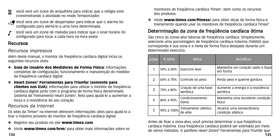 Timex M640 User Manual | Page 142 / 223