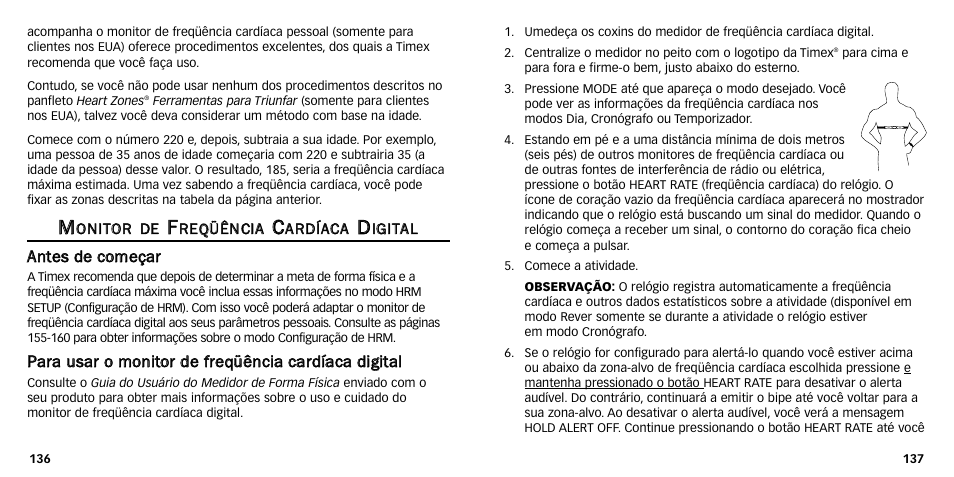 Timex M640 User Manual | Page 143 / 223