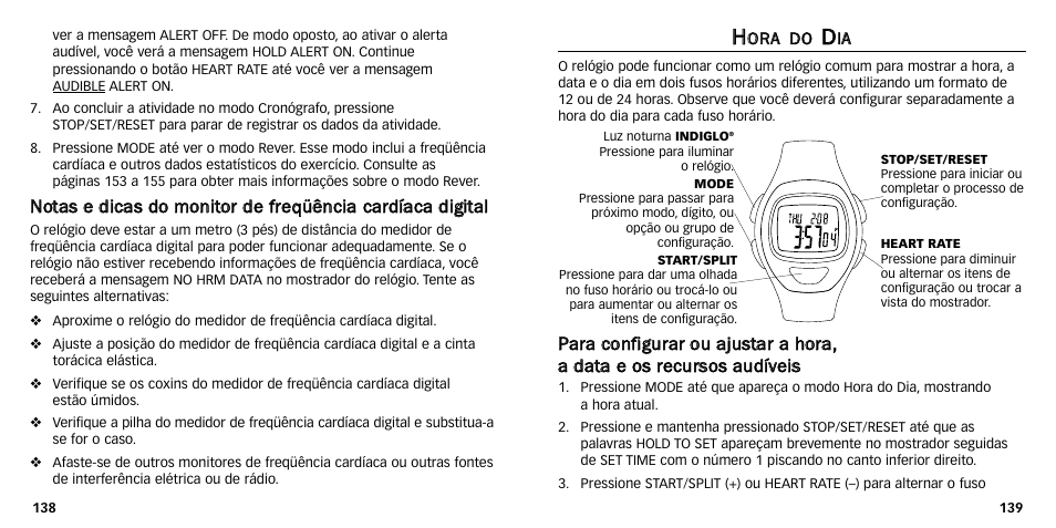 Timex M640 User Manual | Page 144 / 223