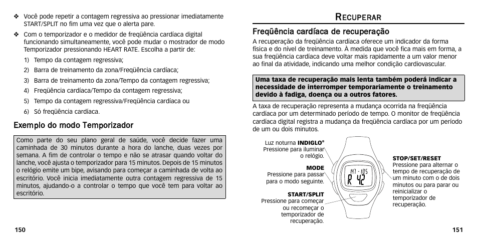 Timex M640 User Manual | Page 150 / 223