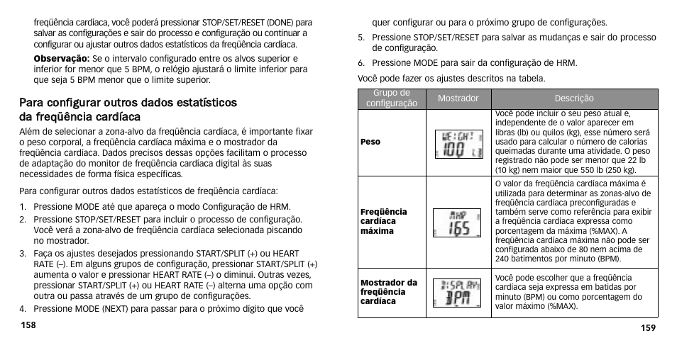 Timex M640 User Manual | Page 154 / 223