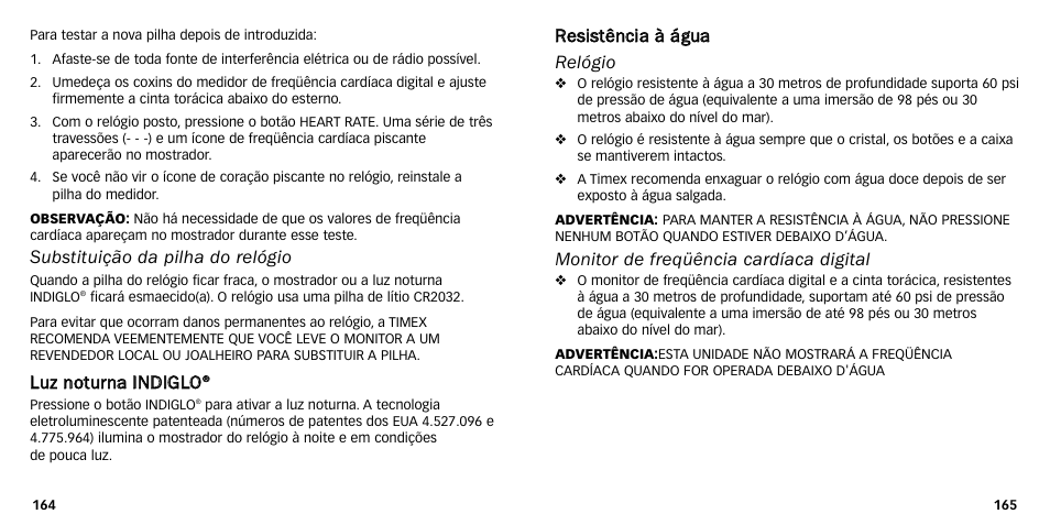 Timex M640 User Manual | Page 157 / 223