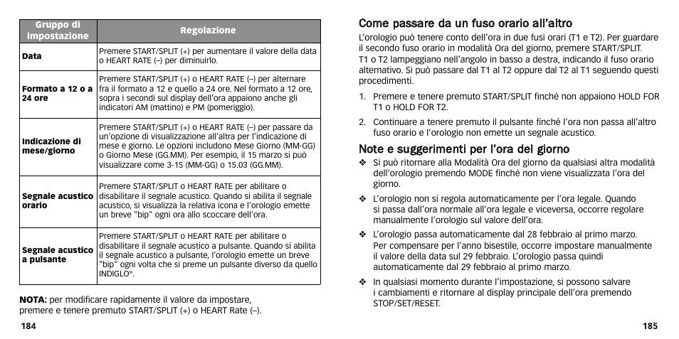 Timex M640 User Manual | Page 167 / 223