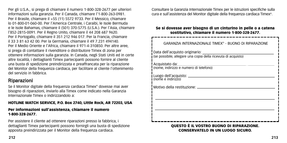 Timex M640 User Manual | Page 181 / 223