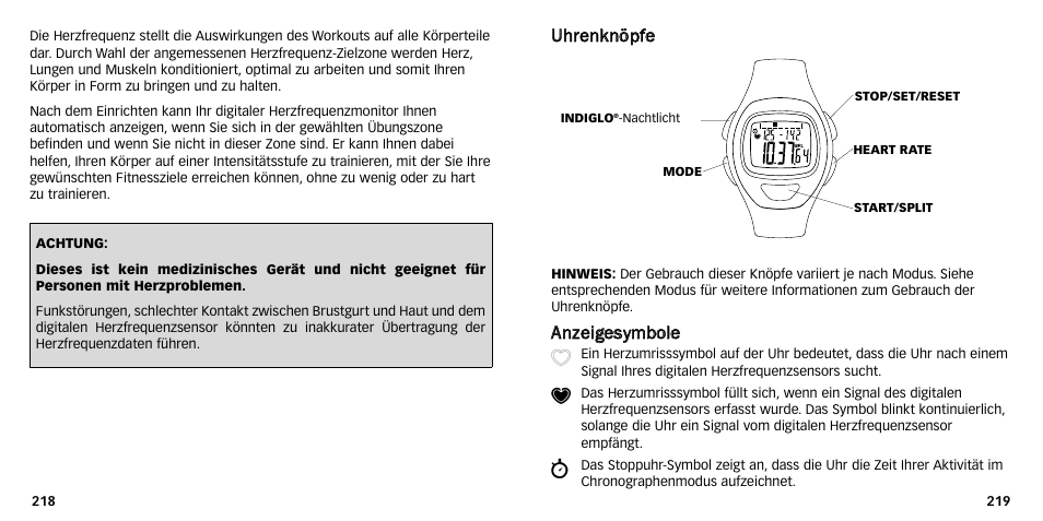 Timex M640 User Manual | Page 184 / 223