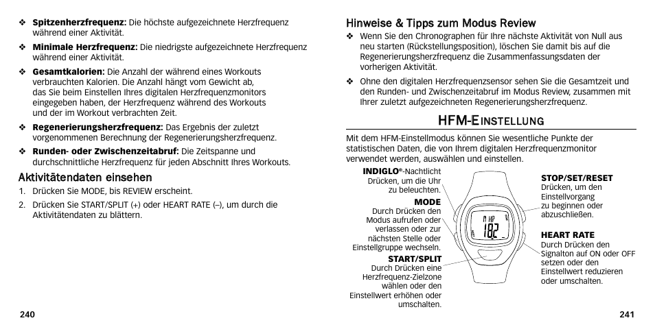 Timex M640 User Manual | Page 195 / 223