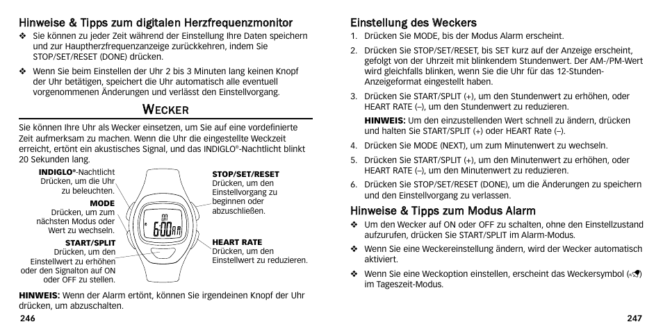 Timex M640 User Manual | Page 198 / 223