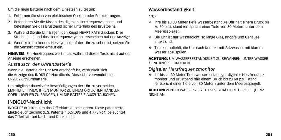 Timex M640 User Manual | Page 200 / 223