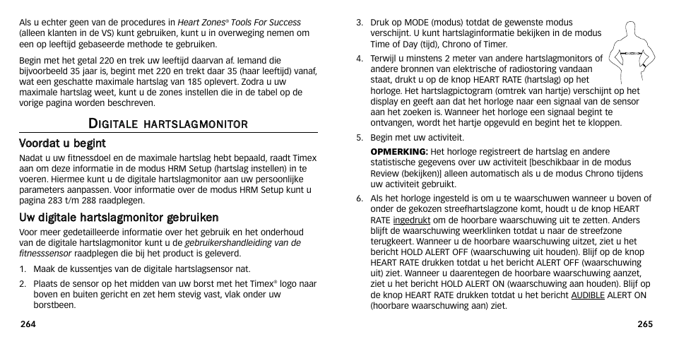 Timex M640 User Manual | Page 207 / 223