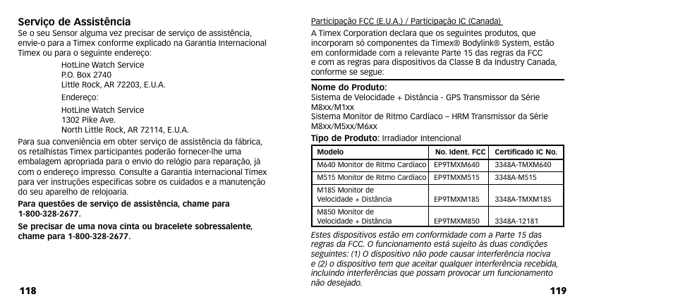 Timex M640 User Manual | Page 61 / 223