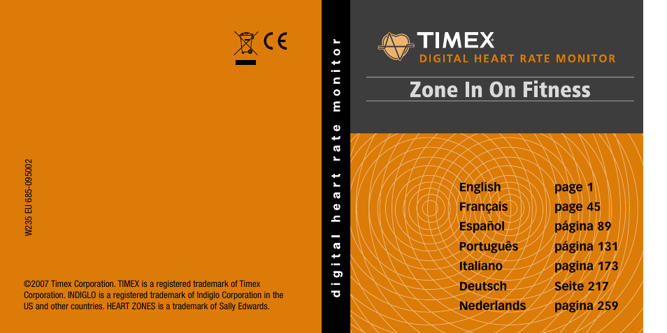 Timex M640 User Manual | Page 73 / 223