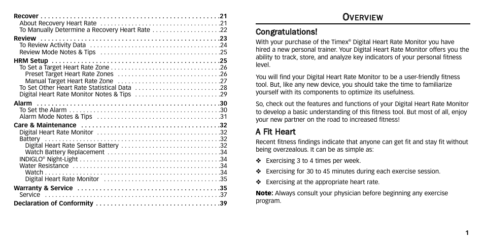 Timex M640 User Manual | Page 75 / 223