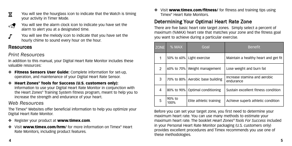 Timex M640 User Manual | Page 77 / 223