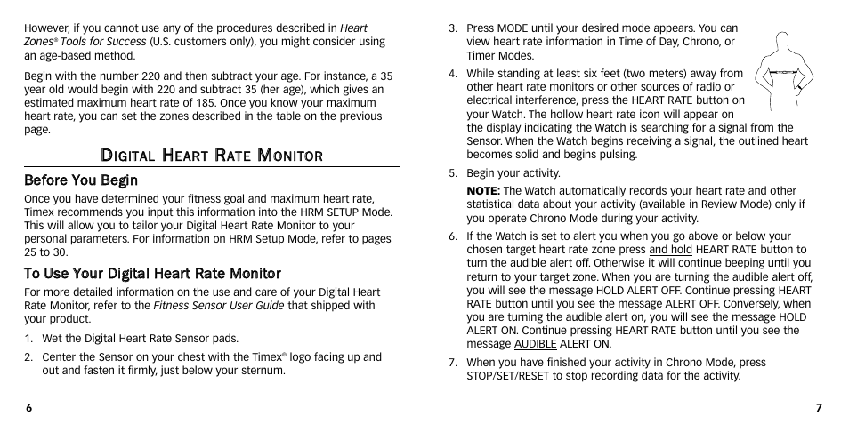 Timex M640 User Manual | Page 78 / 223