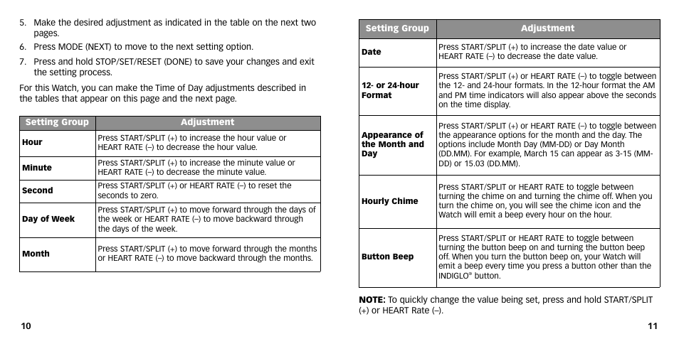 Timex M640 User Manual | Page 80 / 223