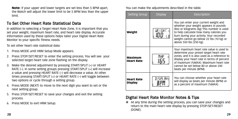 Timex M640 User Manual | Page 89 / 223