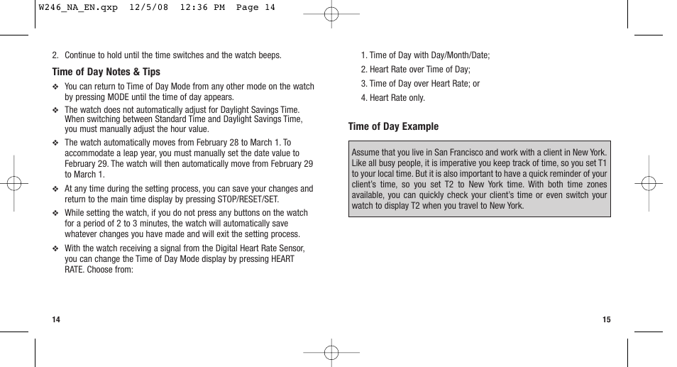 Timex 811-095000-02NA User Manual | Page 10 / 25
