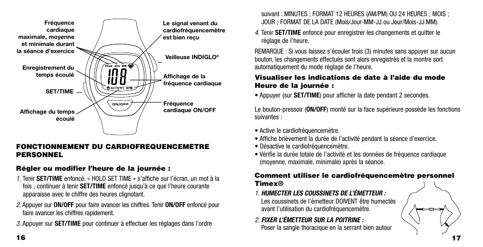 Timex M593 User Manual | Page 10 / 50