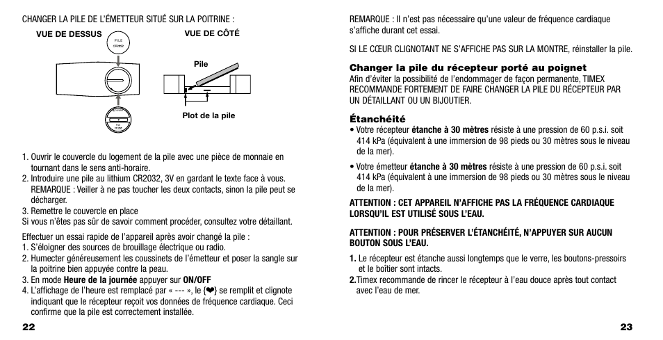 Timex M593 User Manual | Page 13 / 50