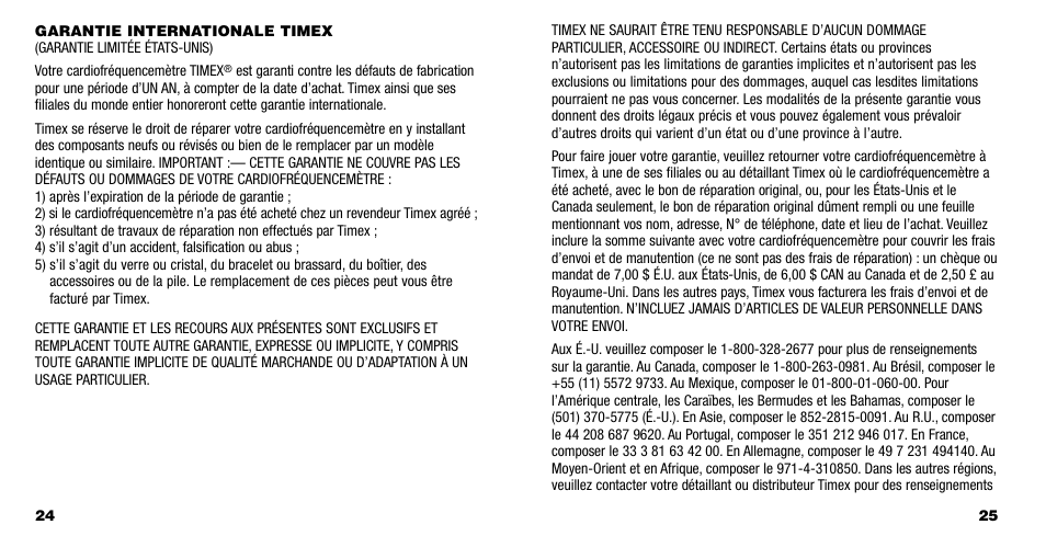Timex M593 User Manual | Page 14 / 50