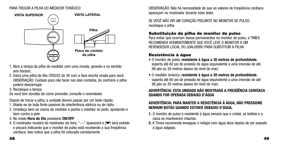 Timex M593 User Manual | Page 27 / 50