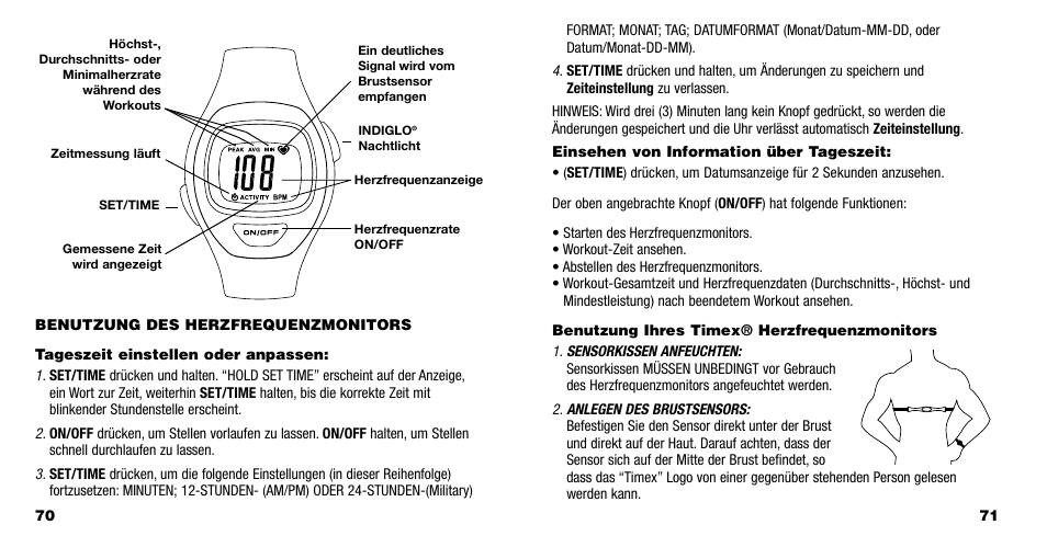Timex M593 User Manual | Page 38 / 50