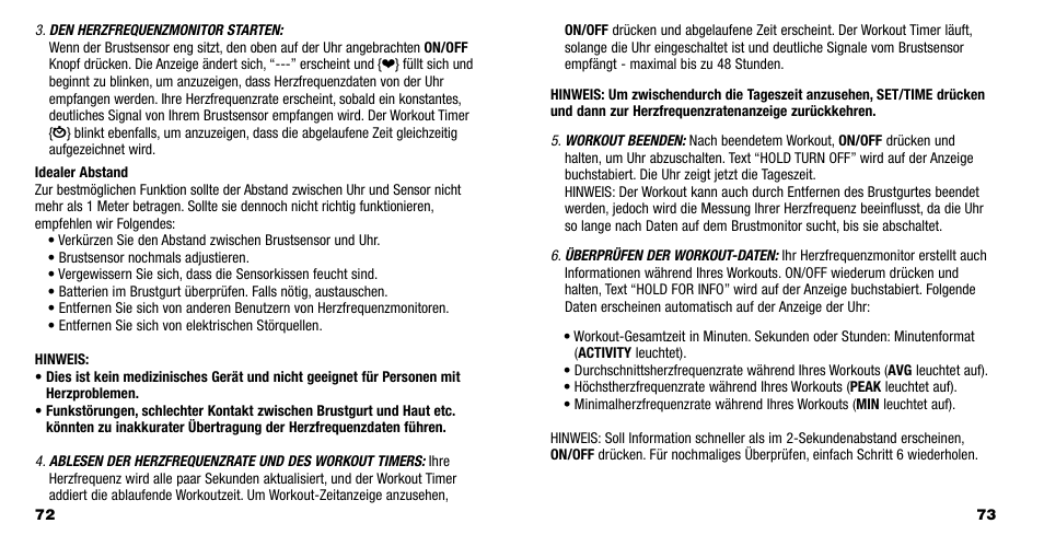 Timex M593 User Manual | Page 39 / 50