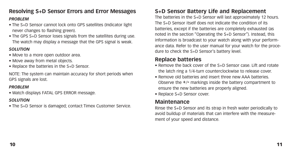 Timex M821 User Manual | Page 7 / 11