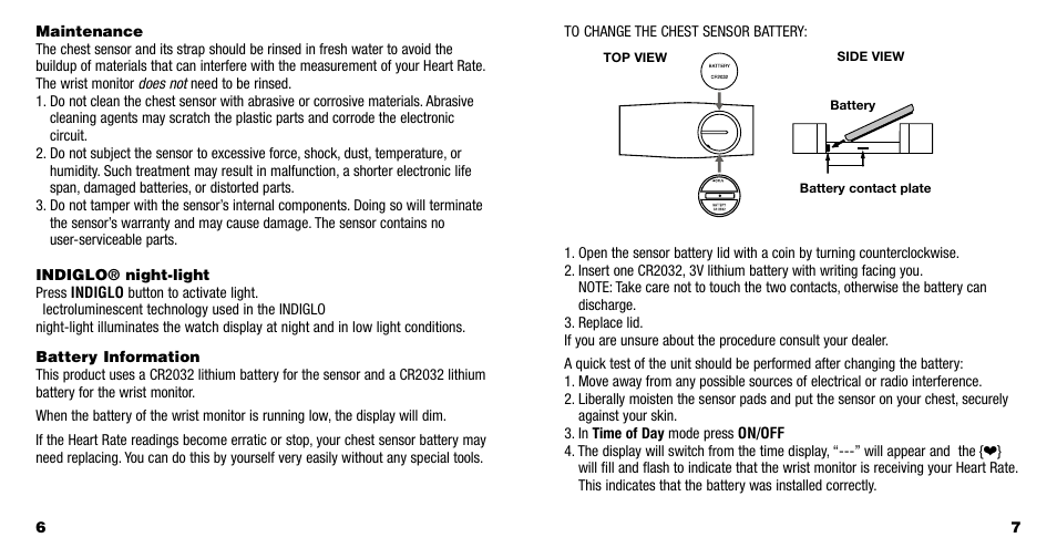 Timex W228 User Manual | Page 5 / 8