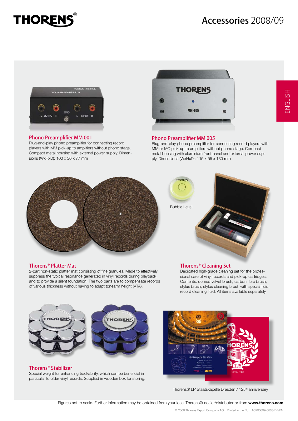 THORENS MM 005 User Manual | 1 page