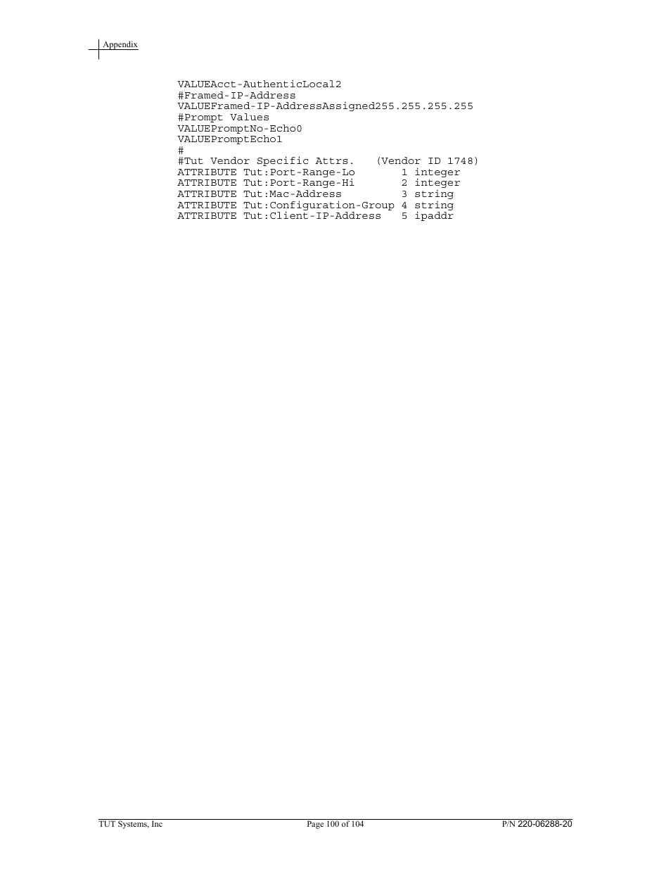 Tut Systems SMS2000 User Manual | Page 100 / 104
