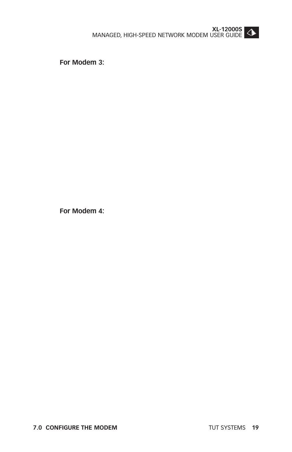 Tut Systems XL-12000S User Manual | Page 27 / 78
